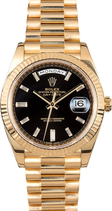 rolex presidential day date 40|Rolex Day-Date 40 price.